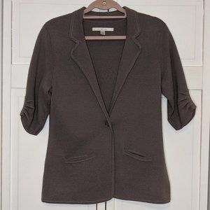 LC Lauren Conrad Purple Cardigan Blazer